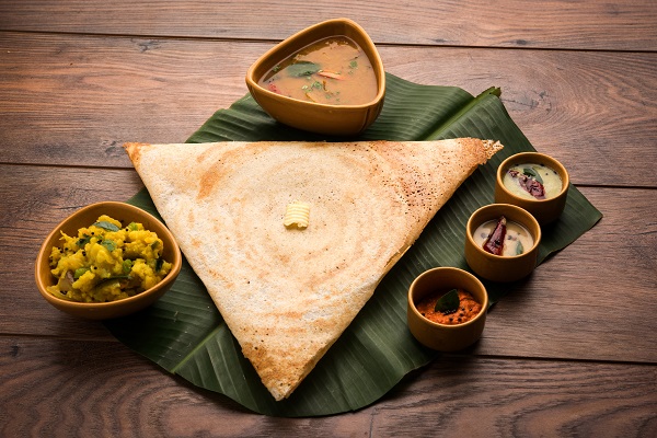 Dosa Indian Food, South Indian Breakfast Dosa