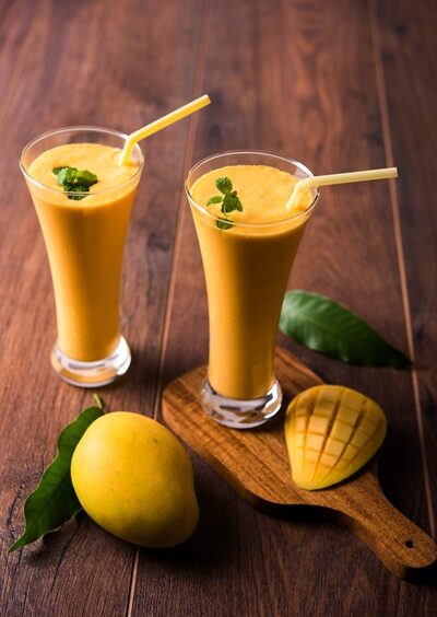 Mango Lassi Indian Beverage