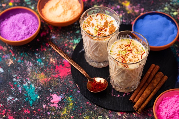 Indian traditional drink Thandai